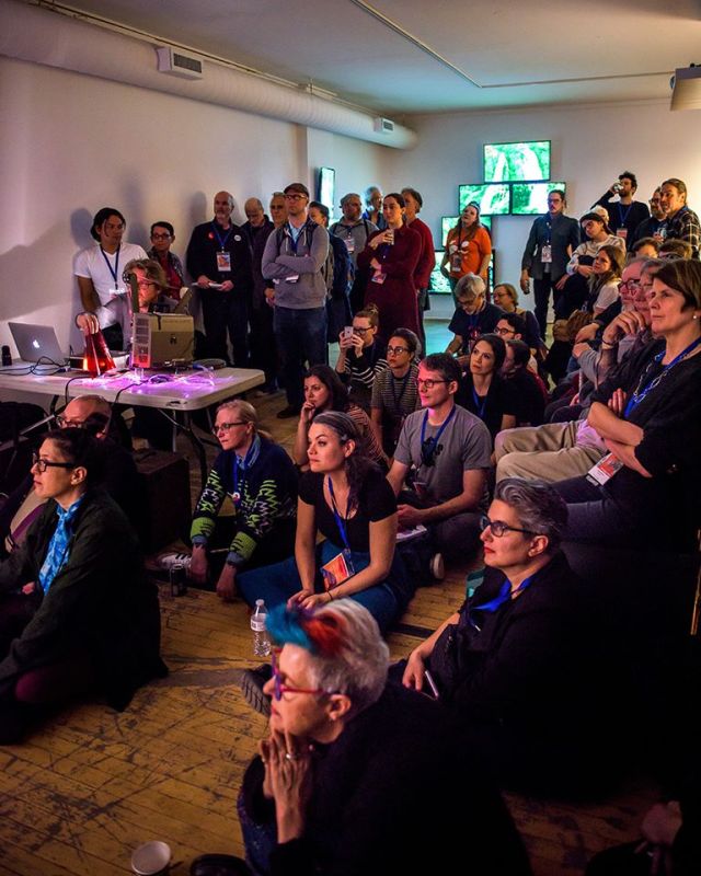 Expanded Cinema Performance at the Ann Arbor Film Festival in the U.S.