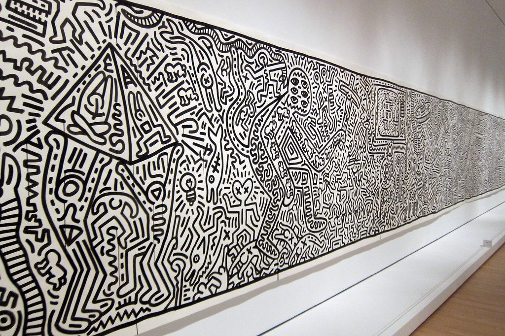 Keith Haring Exhibition at the TATE GALLERY in Liverpool