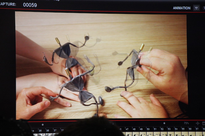 Fastrack students stop motion animating'