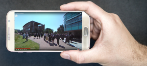 360 video on smart phone