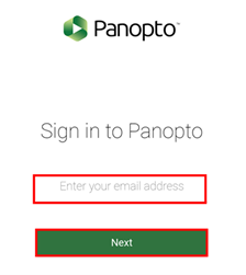 Panopto app