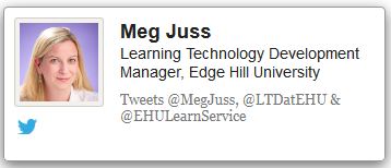 Blackboard Profile Card Screenshot