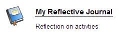 My Reflective Journal image