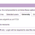 viewing permissions eshare
