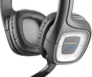 Close-up of Plantronics Headset