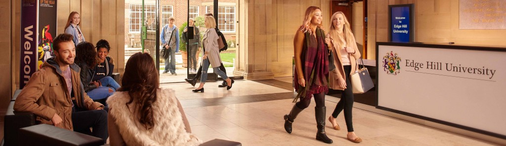 Edge Hill University Main Reception