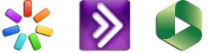iSpring, Blackboard Collaborate and Panopto logos