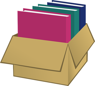 Box, Storage, File, Carton, Office