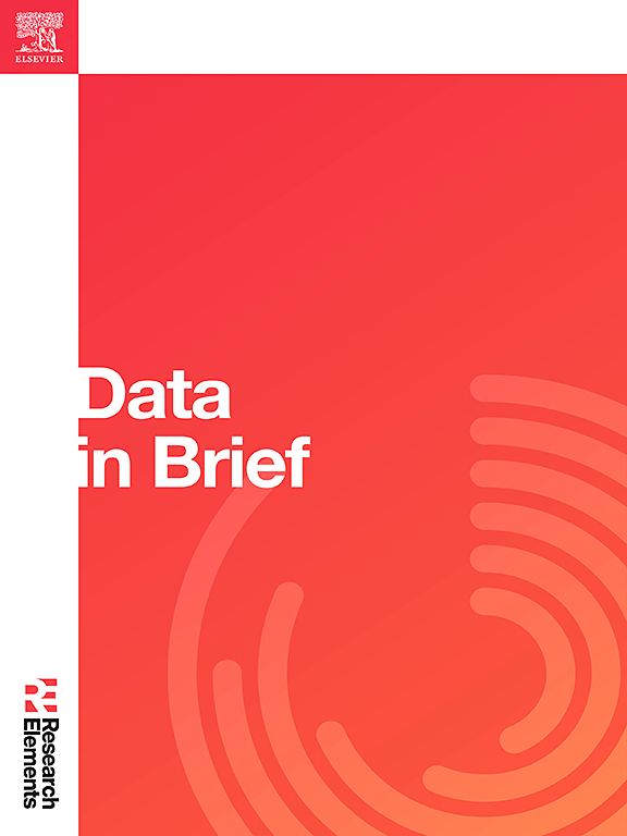 cover image of the journal 'Data in Brief'