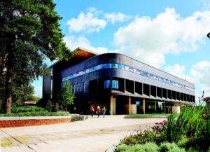 Image of the exterior of the Catalyst Building