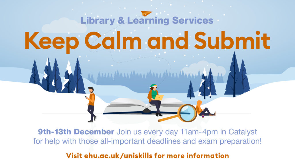 Keep Calm and Submit Winter Promo Image