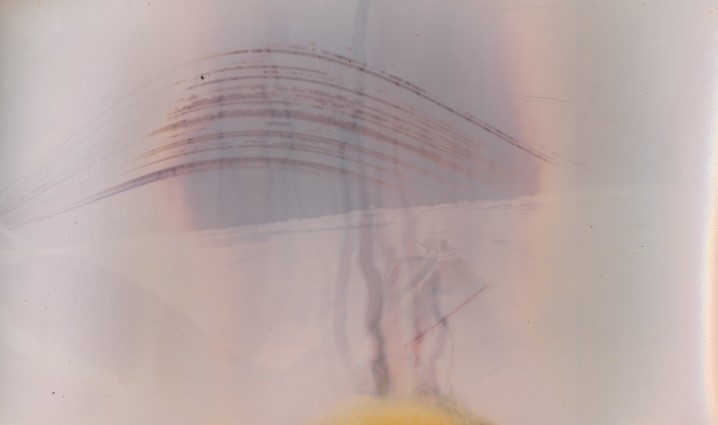 Actual image from pinhole camera