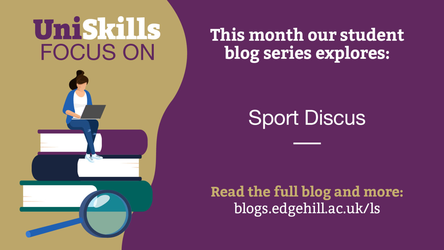 UniSkills Focus On: SPORTDiscus - Library & Learning Services