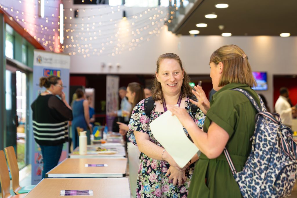 janet richardson at the research showcase and celebration 