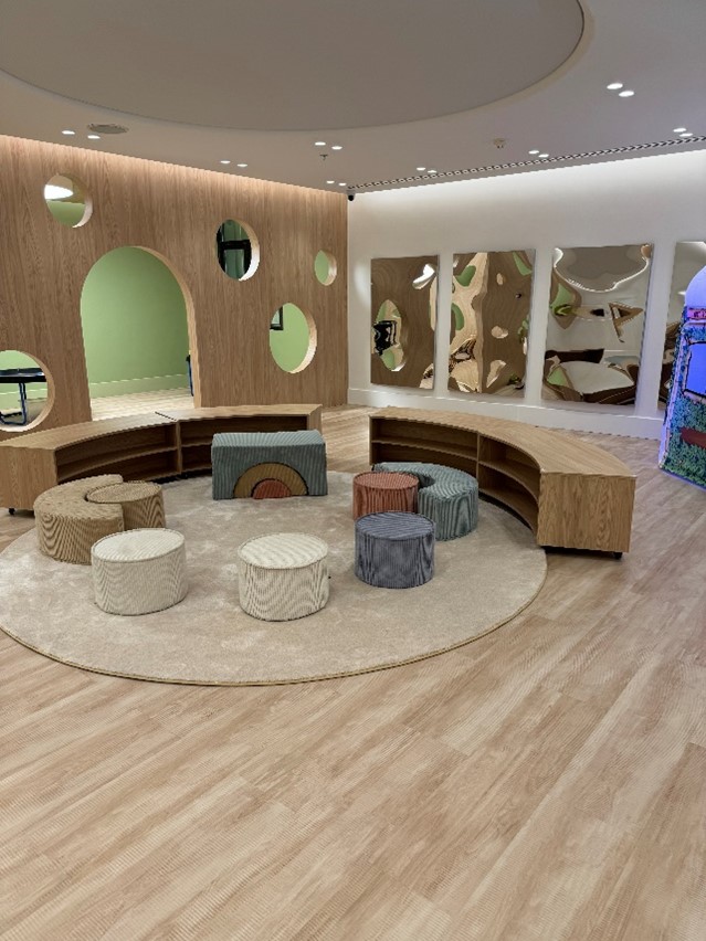 A school classroom for early years. 